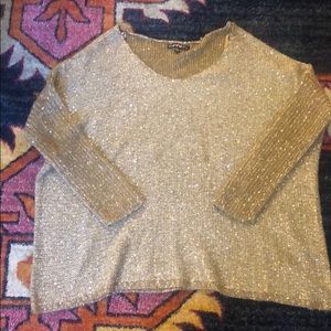 Festive Gold Sweater